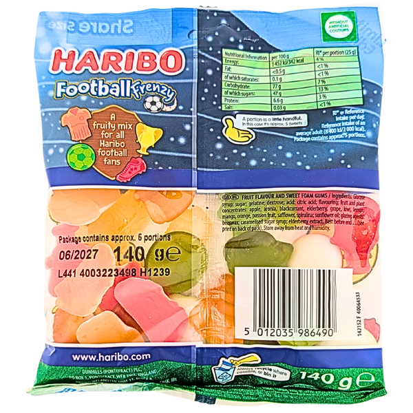 Haribo Football Frenzy 140g (UK)