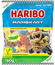 HARIBO - Sour Mario Kart 160g