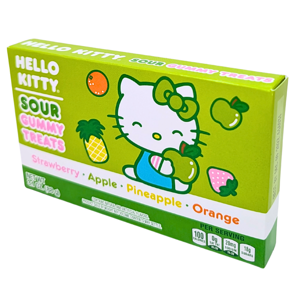 Hello Kitty Sour Gummy Treats Theater Box 3.1oz