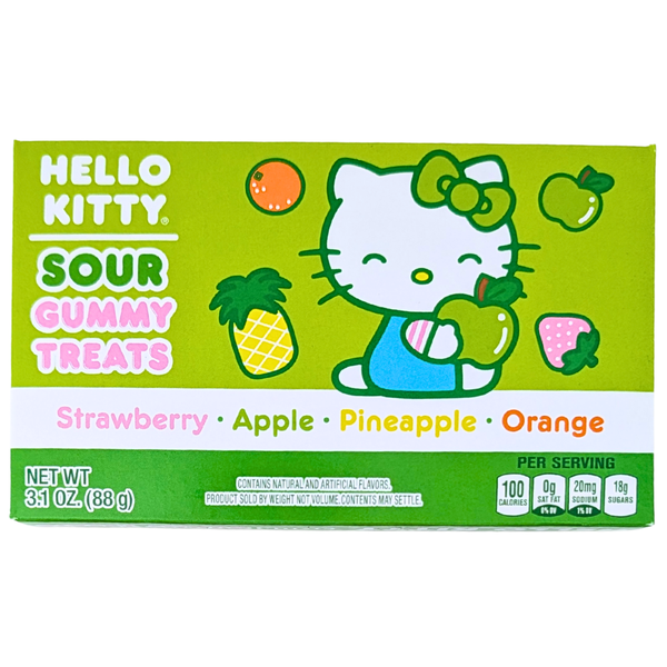 Hello Kitty Sour Gummy Treats Theater Box 3.1oz