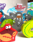 Ocean A-Z Puzzle & Playset