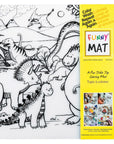 Table Top Colouring Mat, Jurassic