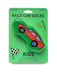 RACE CAR 3D KIDS CREW SOCK