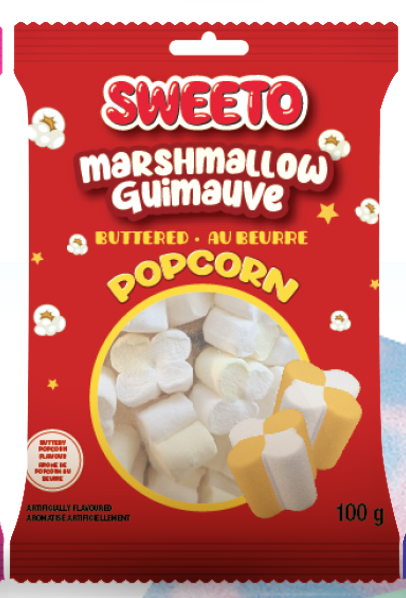 Sweeto Marshmallow Popcorn 100g