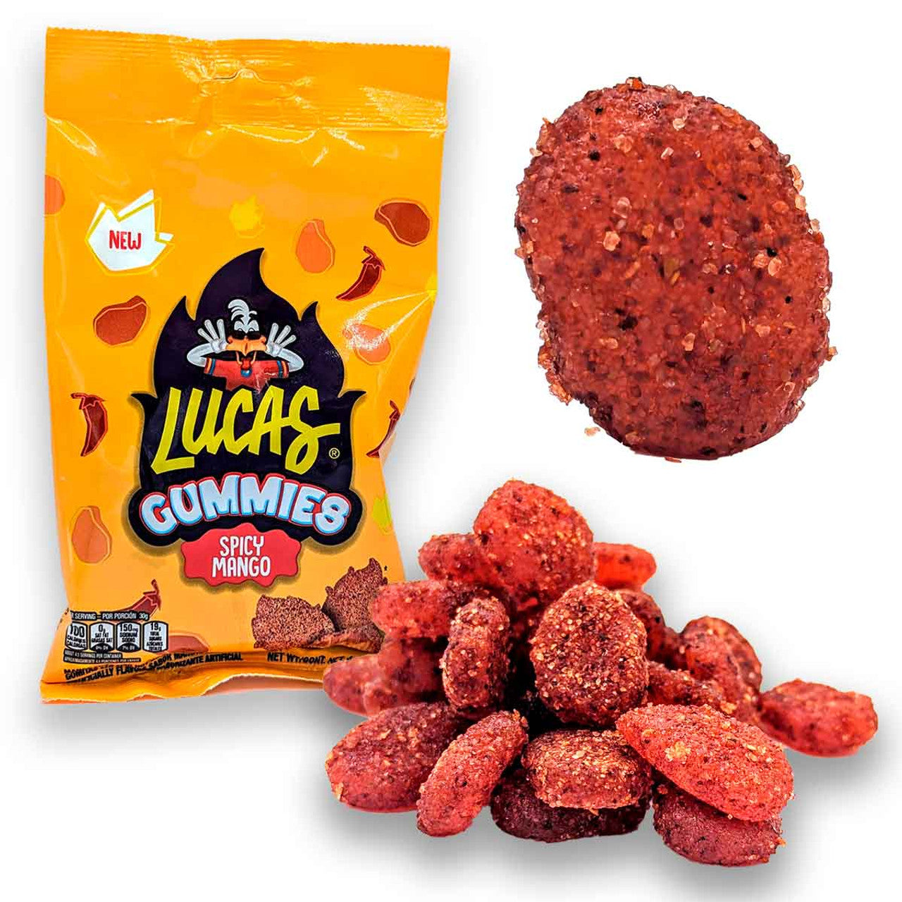 Lucas Gummies Spicy Mango Peg Bag (Mexico) – Dale’s Candy Co.