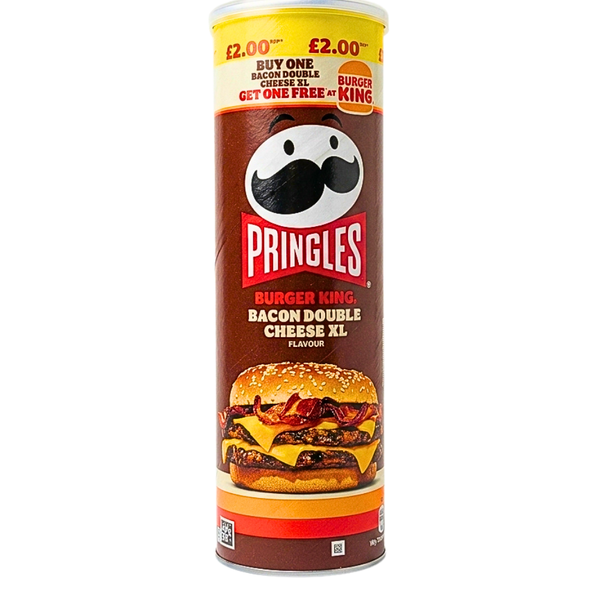 Pringles Burger King Bacon Double Cheese XL 165g