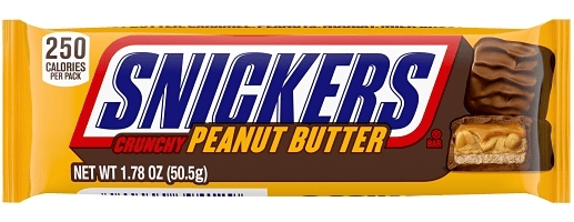 SNICKERS - PEANUT BUTTER 1.78OZ (50.5G)