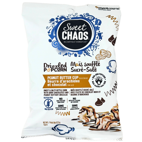Sweet Chaos Drizzled Popcorn Peanut Butter Cup 42.5g