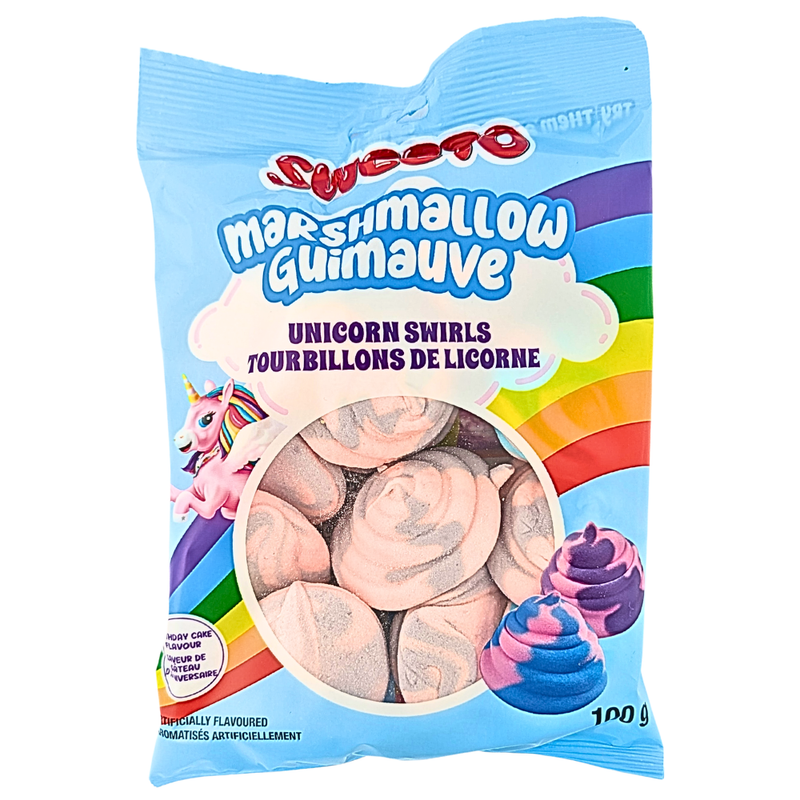 Sweeto Marshmallow Unicorn Swirls 100g