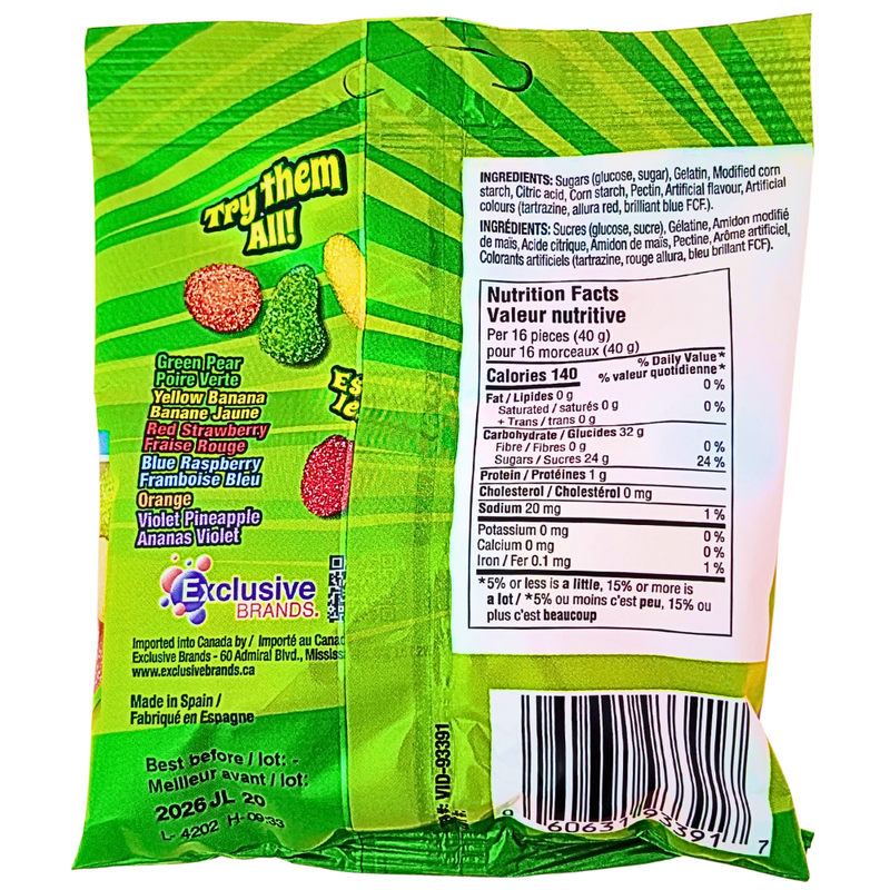 TAJUBO Sour Fruit Mix 75g