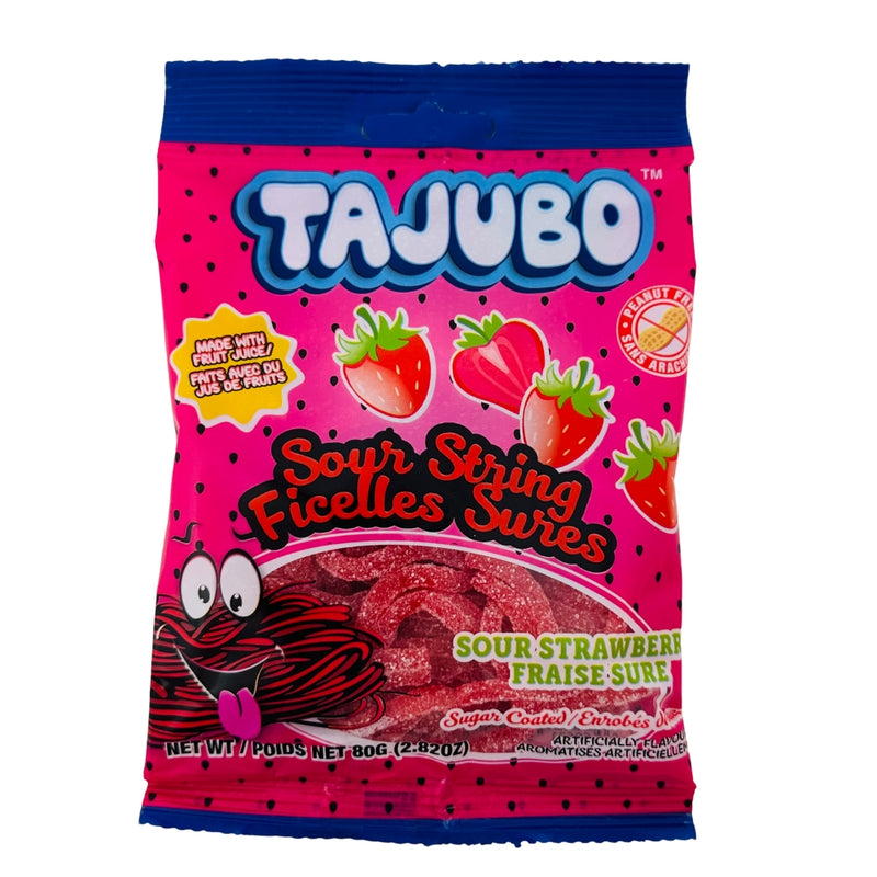Tajubo Sour String Strawberry - 80g