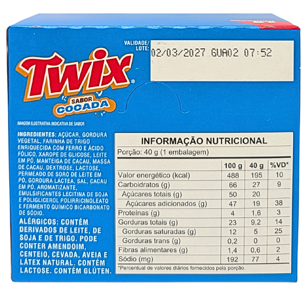 Twix Cocada 40g (Brazil) [1 Bar]