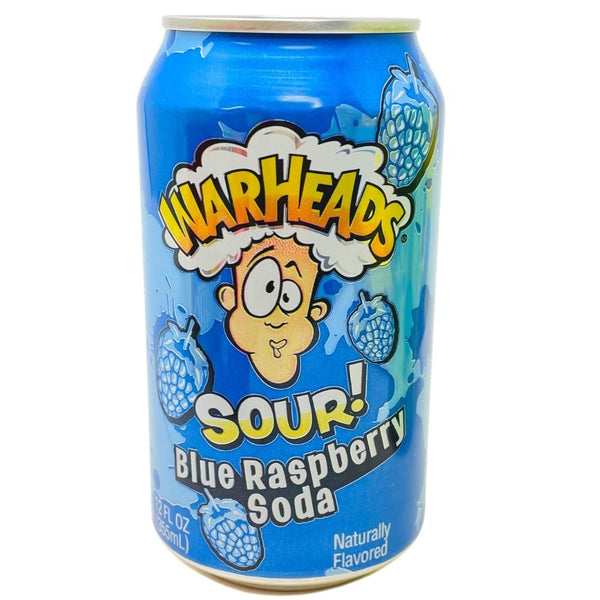 Warheads Sour Soda - Blue Raspberry 355ml